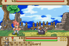 Summon Night Swordcraft Story 2 screenshot 4 for GameBoy Advance